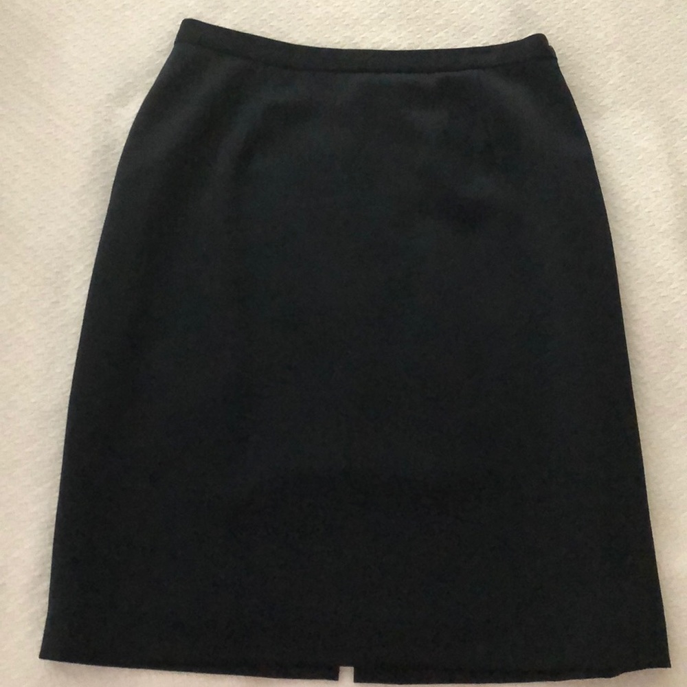 Jones New York Navy Straight Skirt